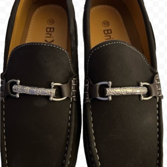 Men’s Brown Suede Brixton Driving Loafers Size 10 Brand New In Box! Preppy - Picture 5 of 10